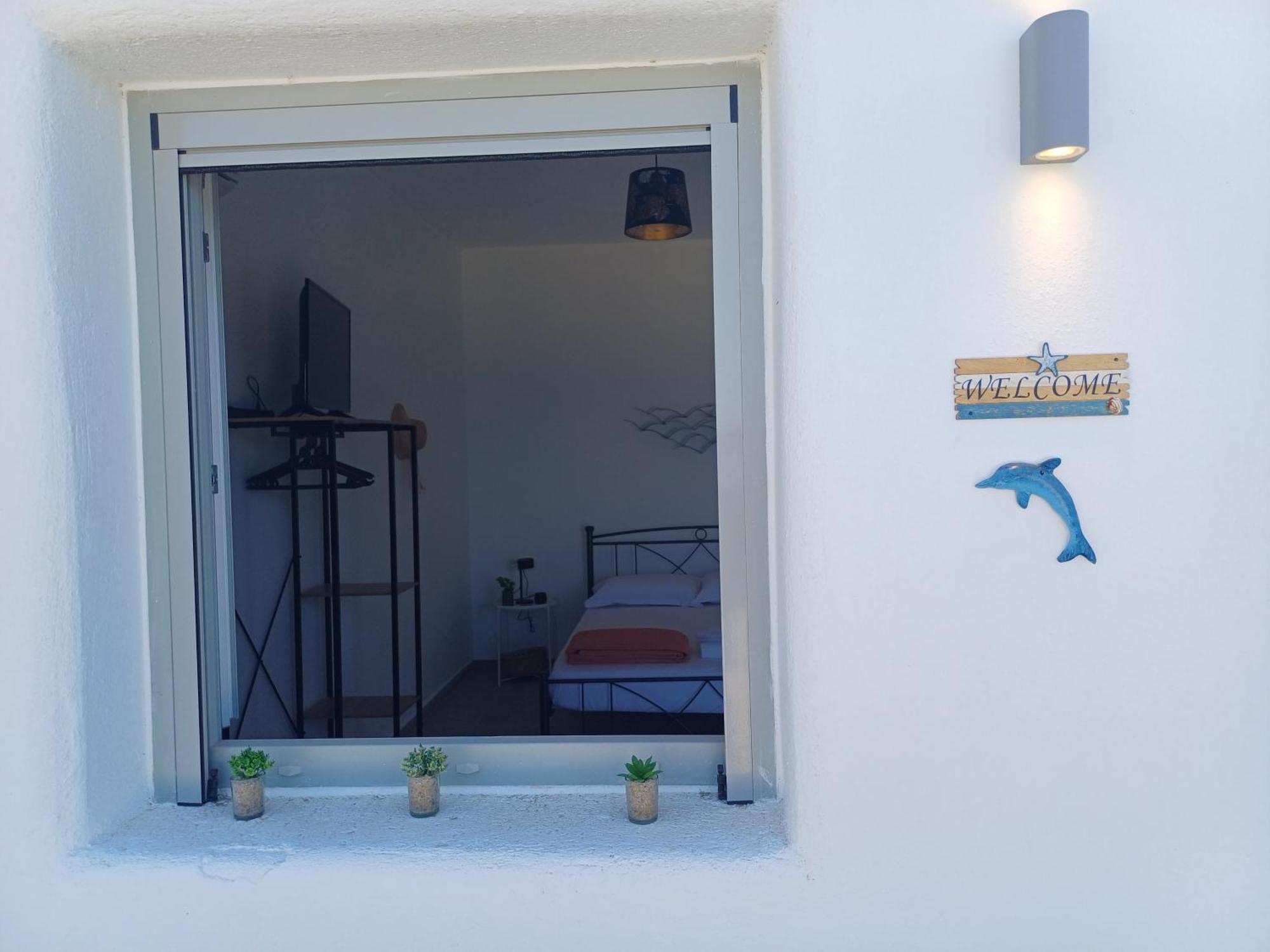Ferienwohnung 'Nektarios' Cycladic House With Sunrise And Sea View!! Ia Exterior foto