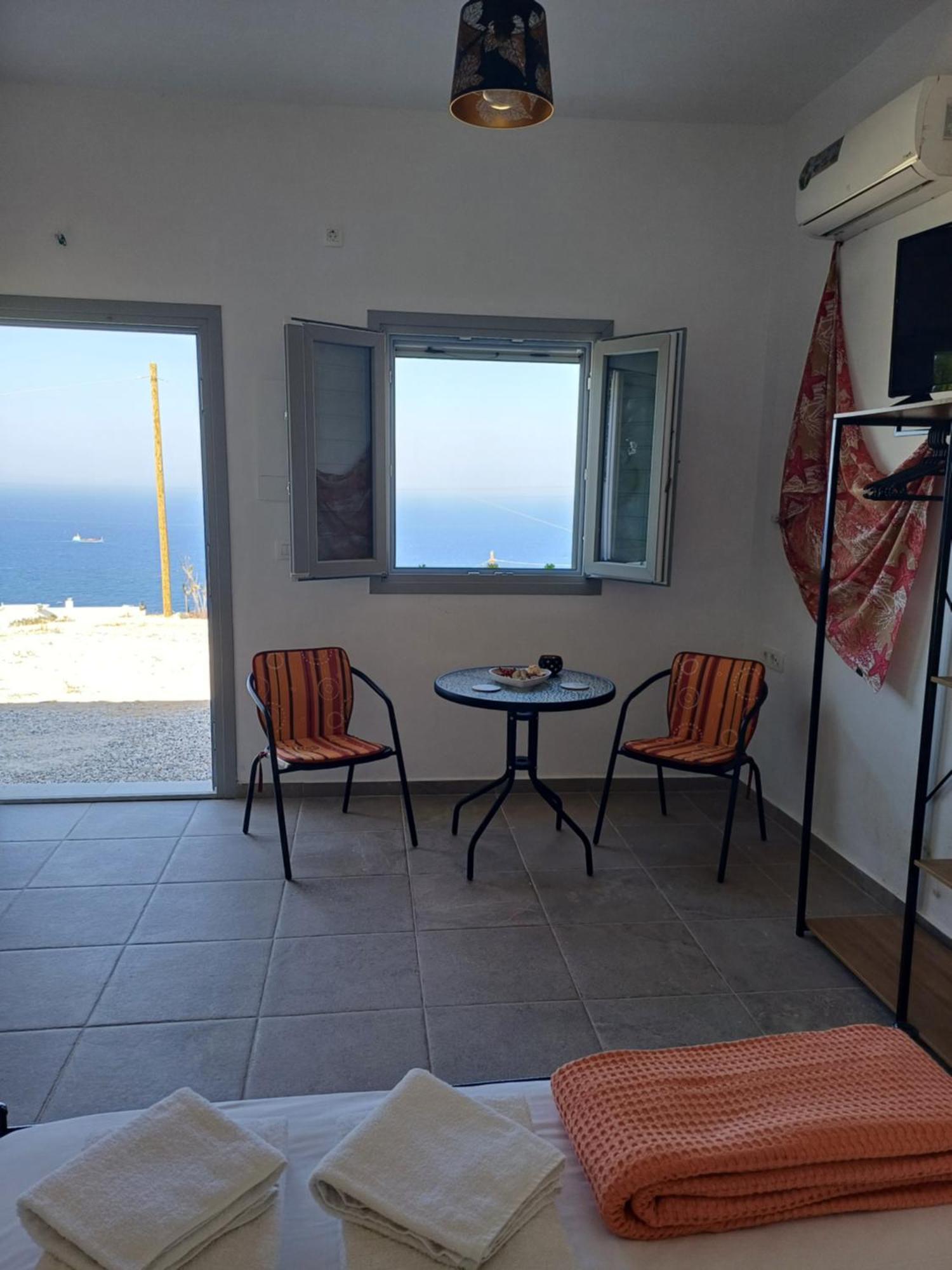 Ferienwohnung 'Nektarios' Cycladic House With Sunrise And Sea View!! Ia Exterior foto