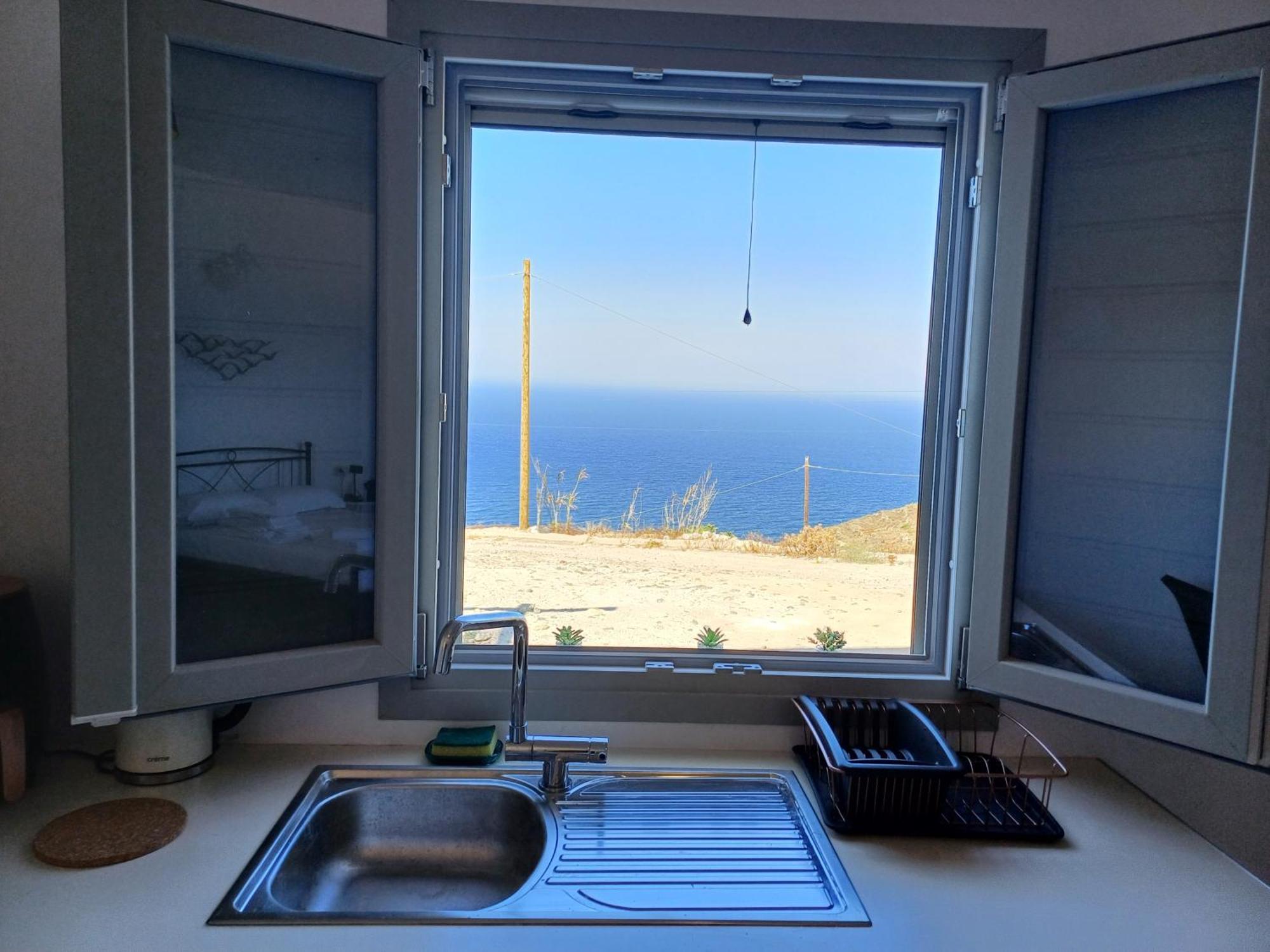 Ferienwohnung 'Nektarios' Cycladic House With Sunrise And Sea View!! Ia Exterior foto